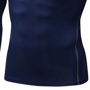 Couche de compression vide à manches longues pour homme, séchage rapide, sports personnalisés - Product Image 4