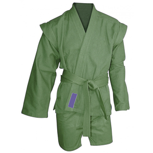 Uniforme de sambo professionnel, tissu doux, respirant, durable, coupe flexible, coutures solides, idéal pour une utilisation sportive - Product Image 1