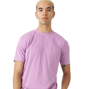 T-shirt ras du cou raffiné pour homme, manches courtes, coupe classique, décontracté, usage quotidien, personnalisable, vente en gros, en jersey de coton, vêtements pour homme - Product Image 6