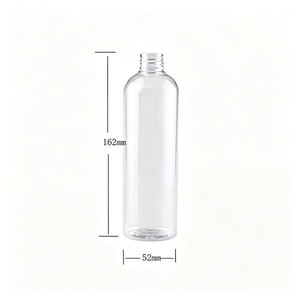 ขวดพลาสติก PET ทรงกระบอกสูง ขนาด 8 ออนซ์ คอขวด 24-410 พร้อมหัวปั๊มสเปรย์ - Product Image 5