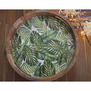 Plateau en bois émaillé écologique et durable pour la décoration et le service en cuisine - Product Image 4