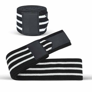 High Performance <b>Knee</b> Wraps For Professional Weightlifting Gym Workout Squat Support Compression Fitness Training <b>Exercise</b> Gear - Product Image 2