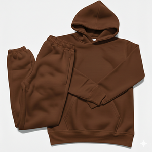 Conjunto de Sudadera con Capucha y Pantalón de Chándal Oversize de Alta Calidad para Hombre, con Bordado Personalizado, Felpa Francesa de 380GSM, Venta al por Mayor, Ropa Urbana Lisa - Product Image 1