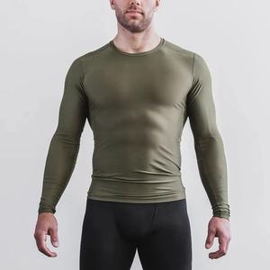 Camiseta de Compresión para Hombre, Transpirable, Elástica, Ajustada, para Gimnasio, Entrenamiento, Running, Fitness, Deportes y Actividades Diarias - Product Image 1