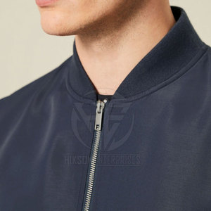 Latest Design <b>Nylon</b> Polyester Made <b>Men</b> Bomber <b>Jacket</b> Low MOQ Wholesale Bomber <b>Jacket</b> For <b>Men</b> - Product Image 3