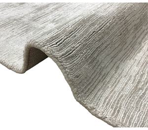 Alfombra de viscosa grande de estilo moderno de lujo personalizable, alfombra de pared a pared con patrón abstracto hecha a mano para elevadores de sala de estar - Product Image 5