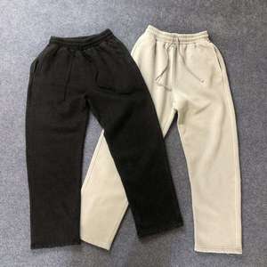 Pantalones Deportivos Personalizados con Estampado Desgastado al Ácido, Estilo Hip Hop, Gruesos, Cálidos, Holgados, Vintage, para Hombre - Product Image 2