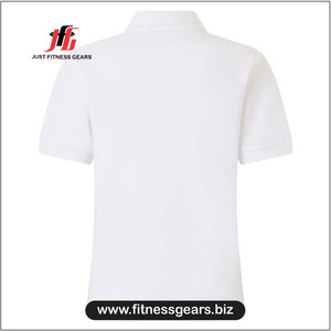 เสื้อโปโลสีพื้นสำหรับผู้หญิง เสื้อถักแขนสั้น เสื้อสไตล์ลำลอง เสื้อโปโลความยาวปกติ เสื้อโปโลแฟชั่นสำหรับผู้หญิง - Product Image 2
