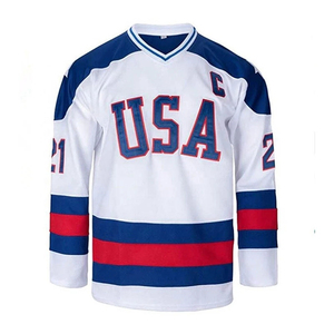 Jersey de Hockey sobre Hielo Personalizado con Impresión por Sublimación, Transpirable, de Poliéster Antibacteriano, Uniforme Deportivo Unisex para Equipos, por Maven Togs - Product Image 1