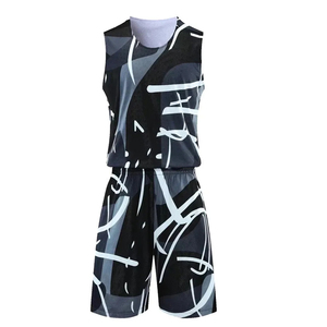 Vêtements de sport d'extérieur personnalisés de haute qualité, respirants et écologiques, en polyester 100%, uniforme de basket-ball au design unique - Product Image 3