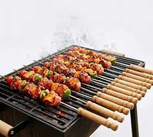 Barbecue au charbon de bois portable avec support pour grillades et barbecues en plein air - Product Image 1