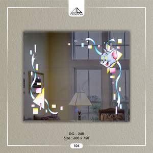 กระจก LED รุ่นนี้มีดีไซน์ร่วมสมัย ช่วยเพิ่มความหรูหราให้กับทุกห้อง เช่น ห้องน้ำ หรือพื้นที่แต่งตัว DG 248 - Product Image 2