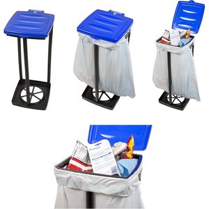 ถังขยะพับได้แบบพกพาขนาด 13 แกลลอน ทนทาน ใช้ได้ทั้งในบ้าน/นอกบ้าน สำหรับตั้งแคมป์และงานรีไซเคิล - Product Image 4