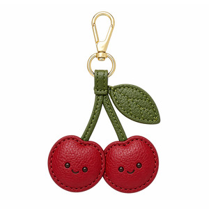 Handmade 3D Avocado Leather Bag Charm for Summer Handbag Decoration - Product Image 3