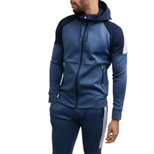 Survêtement de sport personnalisé avec logo imprimé, séchage rapide, respirant, léger, anti-humidité, veste et pantalon d'entraînement - Product Image 1