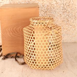 Natural Handmade <b>Bamboo</b> <b>Lantern</b> with Handle Decorative Lamp Factory Price Eco Friendly Home Lighting Supplier - Product Image 1