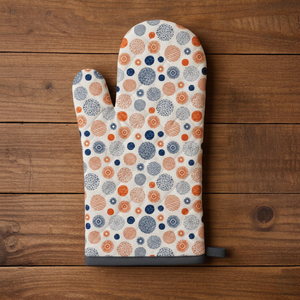 Everyday Cotton <b>Oven</b> <b>Gloves</b> Quilted Heat Resistant Kitchen Mitts for Cooking Baking Microwave & BBQ Protection - Product Image 2