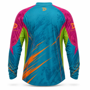 Uniforme de Paintball Sublimado Personalizado |   Jersey de Competición Profesional con Ventilación en las Axilas y Gráficos Multicolores - Product Image 3