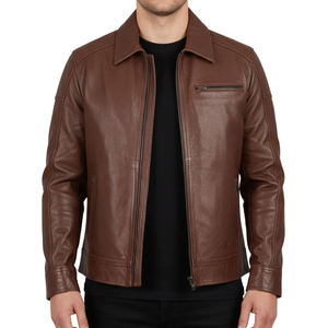 Latest design new arrival premium quality leather <b>jacket</b> Top Selling Men'<b>s</b> Stylish Leather <b>Jacket</b> in best sale - Product Image 6
