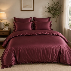 Indian Manufacture Soft Cotton & Bamboo Duvet Fastening Strap for Quilt Covers <b>Comforters</b> and Blankets Available for Best Price - Product Image 5