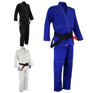 ชุดยิวยิตสูบราซิล คิโมโนสำหรับศิลปะการต่อสู้ ผ้าฝ้าย 100% ทนทานสูง สำหรับการแข่งขัน ปักลายได้ตามต้องการ แห้งเร็ว - Product Image 1