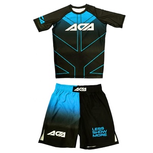 Tenue d'arts martiaux Charr 2025 – Ensemble d'entraînement MMA personnalisé entièrement sublimé pour hommes en Spandex/Polyester 220g, respirant et à séchage rapide - Product Image 4