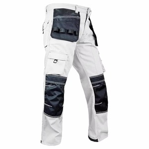 Men's Hi Vis Polyester Safety <b>Work</b> Pants Casual High Visibility Reflective Trousers with Cargo Pockets Customizable Logo Support - Product Image 3