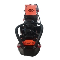 Meuleuse à béton manuelle 220V avec tête de meulage à déplacement latéral VFD, 6 disques, fourniture directe d'usine, pièces détachées en stock