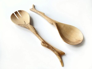 Cuillère à thé en bois naturel réutilisable, cuillère doseuse pour café et sucre, finition lisse, ustensile de cuisine - Product Image 6