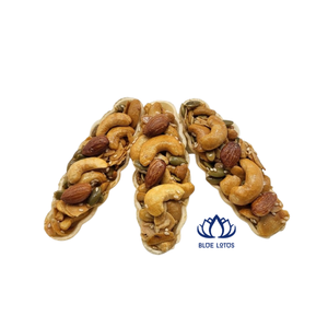 MÁS VENDIDO: Tarta de Frutos Secos Caramelizados Horneados Ecológicamente, Snack Saludable de Cereales con Alto Contenido de Fibra en Vaso - Product Image 1