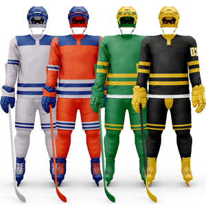 Unisex Adult Ice Hockey Jersey And Uniform Polyester Quick Dry Breathable Performance Fit - Product Image 1