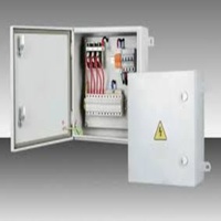 Boîtier de distribution électrique étanche en métal GEMI 012 SPN série DB IP54, 4/6/8/12/16/18 voies, type DC, pour disjoncteurs MCB