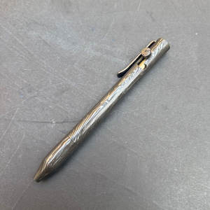 Bolígrafo de acero de Damasco, instrumento de escritura metálico de alta gama para oficinas ejecutivas y escritura diaria - Product Image 4