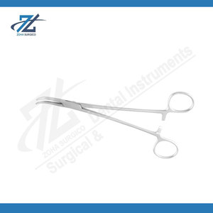 Pinzas Hemostáticas para Amígdalas, Instrumento Quirúrgico de Control de Hemorragias de Acero Inoxidable para Cirugía General, Neurocirugía y Procedimientos - Product Image 2