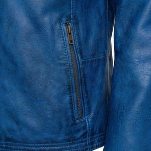 Chaqueta de Motociclista de Cuero Genuino para Hombre de la Mejor Calidad, Nueva Colección de Invierno, Chaquetas de Motocicleta con Protecciones Desmontables Personalizadas - Product Image 5