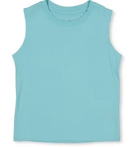 Gilet sans manches pour garçons et filles, vêtements d'extérieur décontractés en tricot à col rond, 100% coton écologique, séchage rapide - Product Image 6