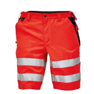 Pantalones cortos de trabajo de carga de secado rápido, transpirables y ligeros de verano para hombre, cintura media, elásticos, estambre de calle alta, servicio OEM sólido - Product Image 1
