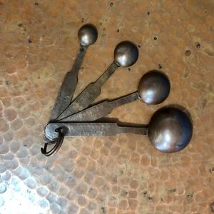 Engraved <b>Measuring</b> Spoon Set - Brown Patina - Product Image 2