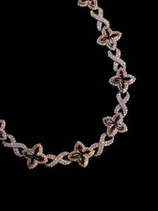 Nueva Cadena Cubana de Lujo para Hombre, Estilo Rapper, con Incrustaciones de Plata 925 y Moissanita VVS1 Certificada, Diseño Infinity Miami Clover, Regalo - Product Image 4