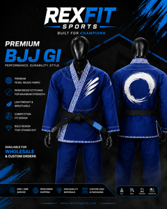 Kimono de Jiu-Jitsu Brésilien Personnalisé en Tissu Perlé Premium, Uniforme de Compétition BJJ, Fabricant OEM ODM - Product Image 4