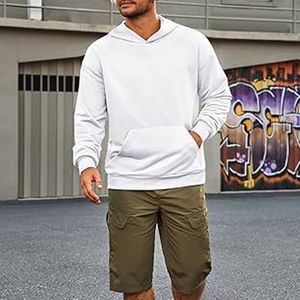 Sweat à capuche personnalisé avec impression en relief - Effet 3D - Sweats à capuche surdimensionnés - Product Image 4