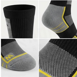 Chaussettes de sport North Approach Crew à motif géométrique, respirantes, pour la course à pied, pour adultes, saison estivale - Product Image 4