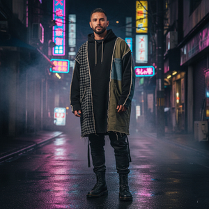 Custom Made Hoodies for <b>men</b> Ergonomic Cut & Sew Panels Hoodie 2026 - Product Image 2