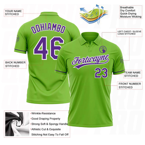 Camiseta de Polo de Golf Personalizada, Tejido Ligero que Absorbe el Sudor, Ajuste Elástico Cómodo para Actividades Deportivas Profesionales - Product Image 4