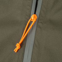 Veste de chasse imperméable, coupe-vent, respirante, en softshell ciré, camouflage léger orange canard, unisexe, adultes, ajustable