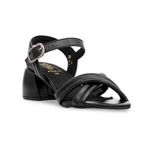 Black Formal <b>Heeled</b> <b>Sandal</b> FR5314 - Product Image 2