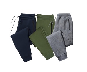 กางเกงวอร์มผู้ชายทรงโอเวอร์ไซส์น้ำหนักเบา ปี 2026 ออกแบบเองได้ พิมพ์โลโก้สำหรับกางเกงวอร์มผู้ชาย - Product Image 2