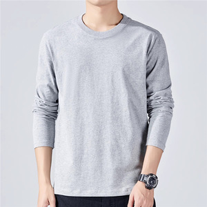 T-shirt Homme Personnalisé OEM 100% Coton à Manches Courtes, Nouvelle Tendance Automne, Col Rond Ample, Tissu Peigné Anti-boulochage - Product Image 6
