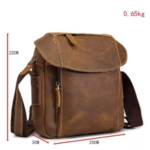 Bolso Bandolera de Cuero Genuino, Hecho a Mano, Ecológico, Resistente al Agua, Personalizable, con Cierre Decorativo para Mujer - Product Image 3