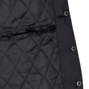 Veste d'équipe en satin OEM avec logo brodé personnalisé, veste en satin personnalisée pour l'école, le collège et les clubs sportifs - Product Image 2